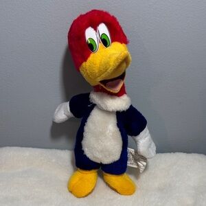 Vintage Woody The Woodpecker Plush 10”